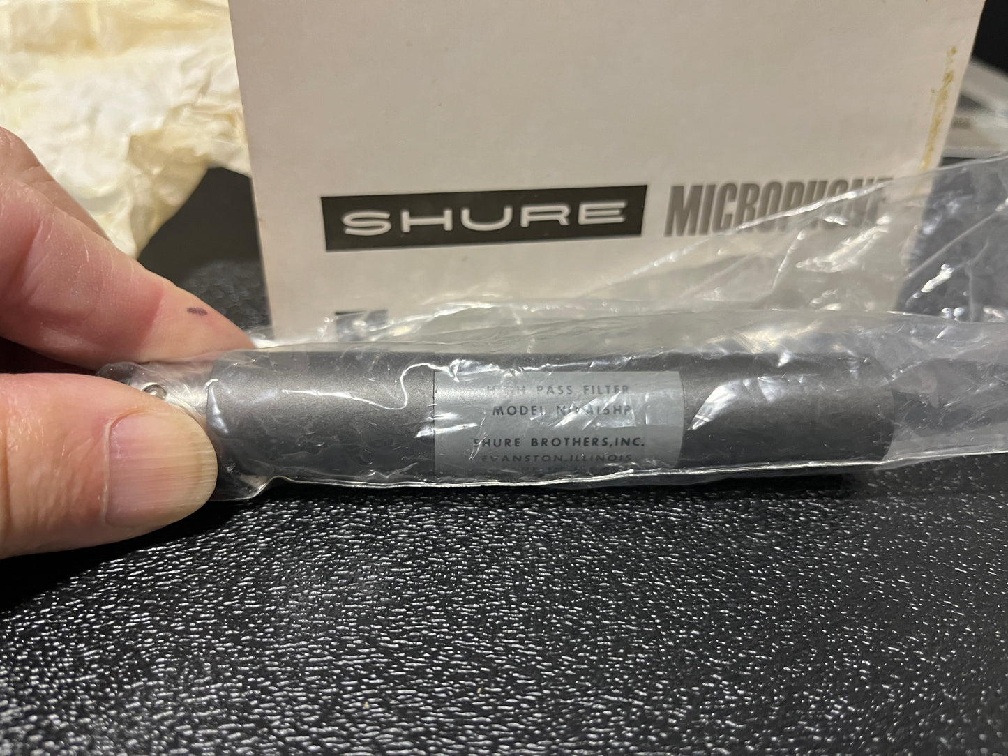 Shure Brothers Inc. A15HP High Pass Filter Microphone, New. We Sell Professional Audio Equipment. Audio Systems, Amplifiers, Consoles, Mixers, Electronics, Entertainment and Live Sound.