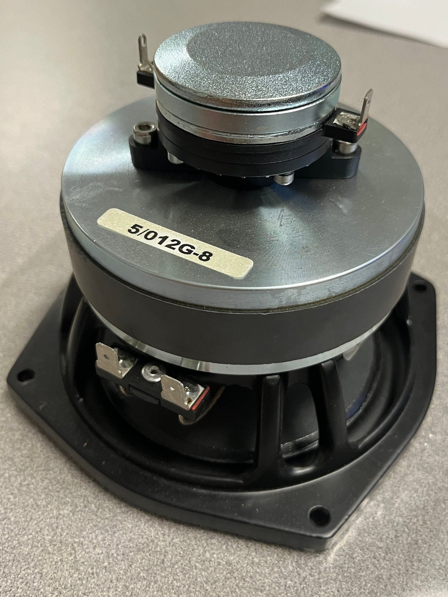 New B&C 5FCX44 5" Coaxial Speaker, 8 ohm, Brand New for Sale. We Sell Professional Audio Equipment. Audio Systems, Amplifiers, Consoles, Mixers, Electronics, Entertainment and Live Sound.
