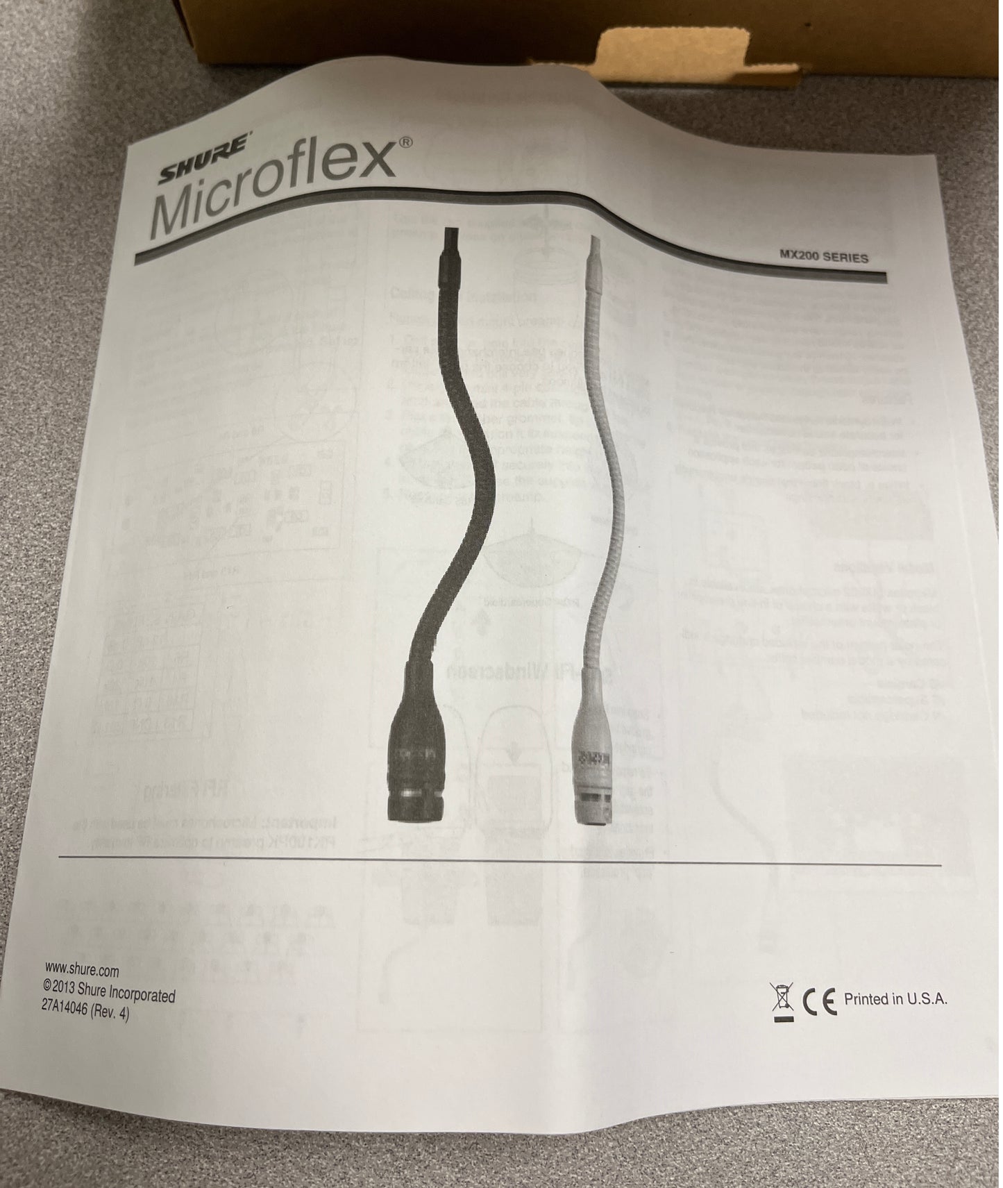 Shure, Shure MX202 Mic, Shure MX202 Microphone, Shure Cardioid Condenser Gooseneck Microphone, Shure Gooseneck Overhead Mic, Shure Overhead Mic, Gooseneck Overhead Mic, Overhead Mic, Cardioid Condenser Overhead Mic, Cardioid Overhead Mic, Conference Room Overhead Mic, Shure Conference Room Mic, Shure Conference Room Overhead Mic, We Sell Professional Audio Equipment. Audio Systems, Amplifiers, Consoles, Mixers, Electronics, Entertainment, Live Sound.