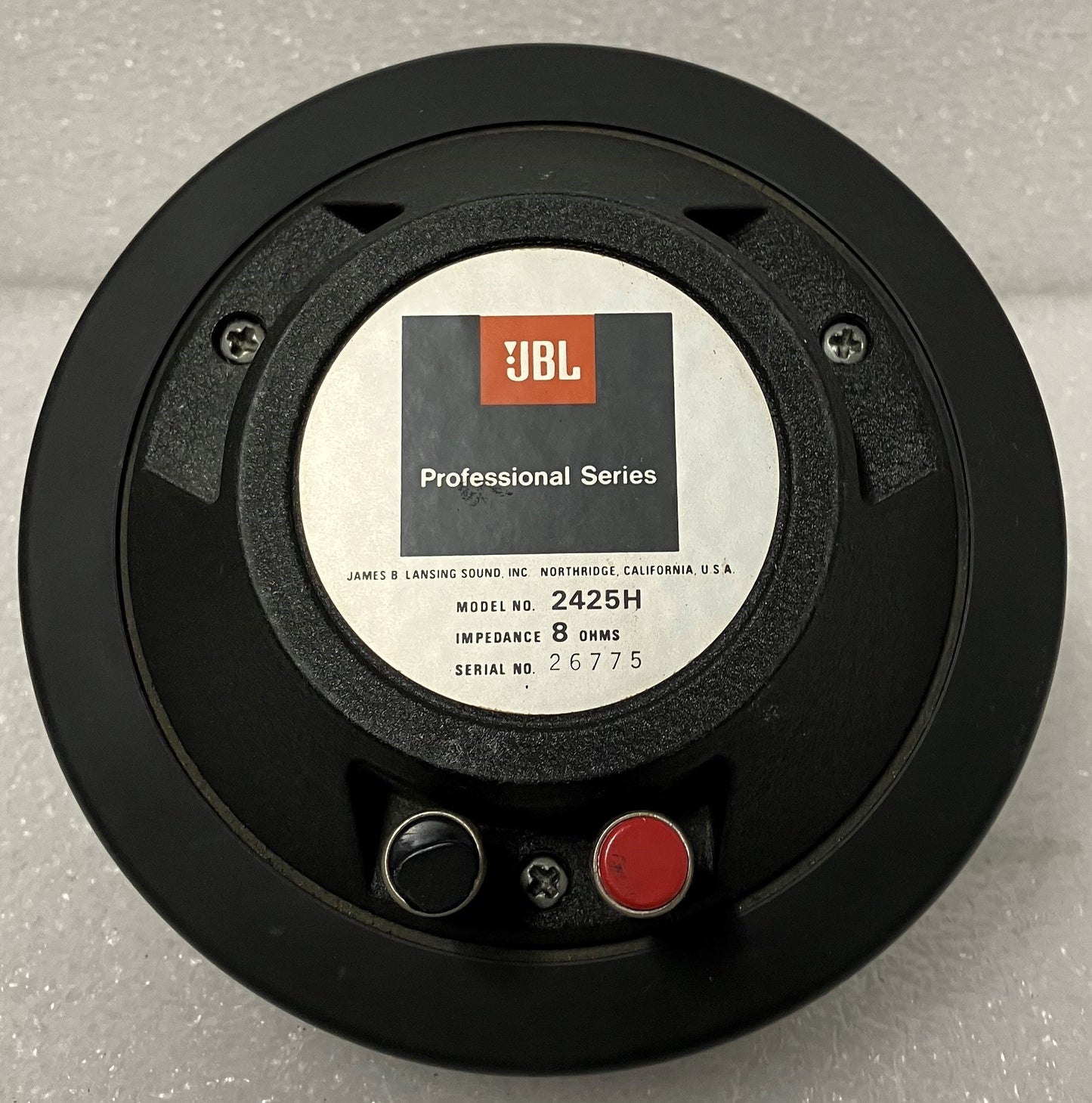 JBL 2425H Driver, JBL Driver, JBL Compression Driver, JBL 2425H Compression Driver, JBL 8 Ohm Compression Driver
