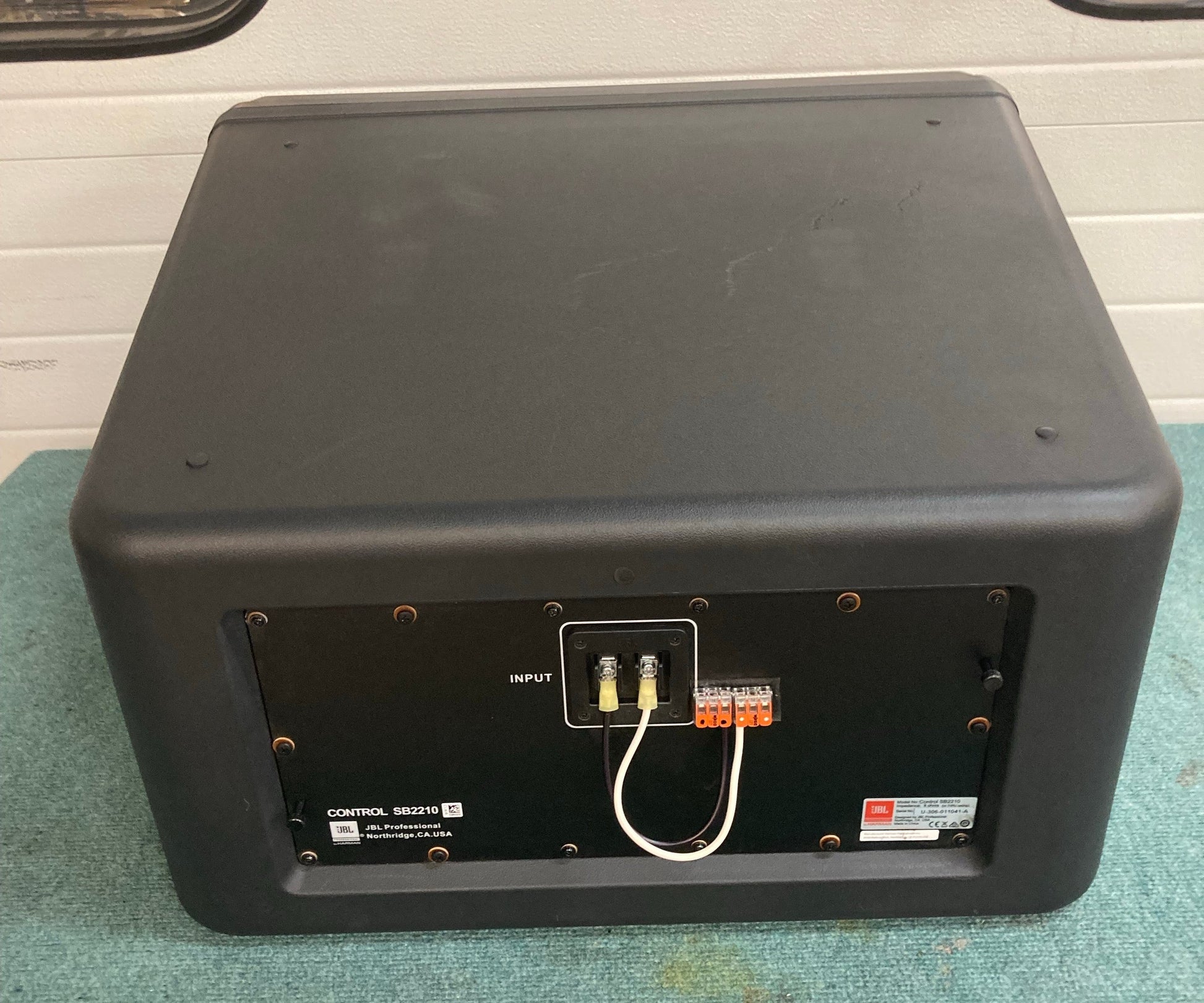 JBL SB2210 Subwoofer, JBL SB2210 Sub, JBL Compact Subwoofer, JBL SB2210 Compact Subwoofer, JBL Subwoofer, JBL Dual 10" Sub, JBL Dual 10" Subwoofer, We Sell Professional Audio Equipment. Audio Systems, Amplifiers, Consoles, Mixers, Electronics, Entertainment, Live Sound.