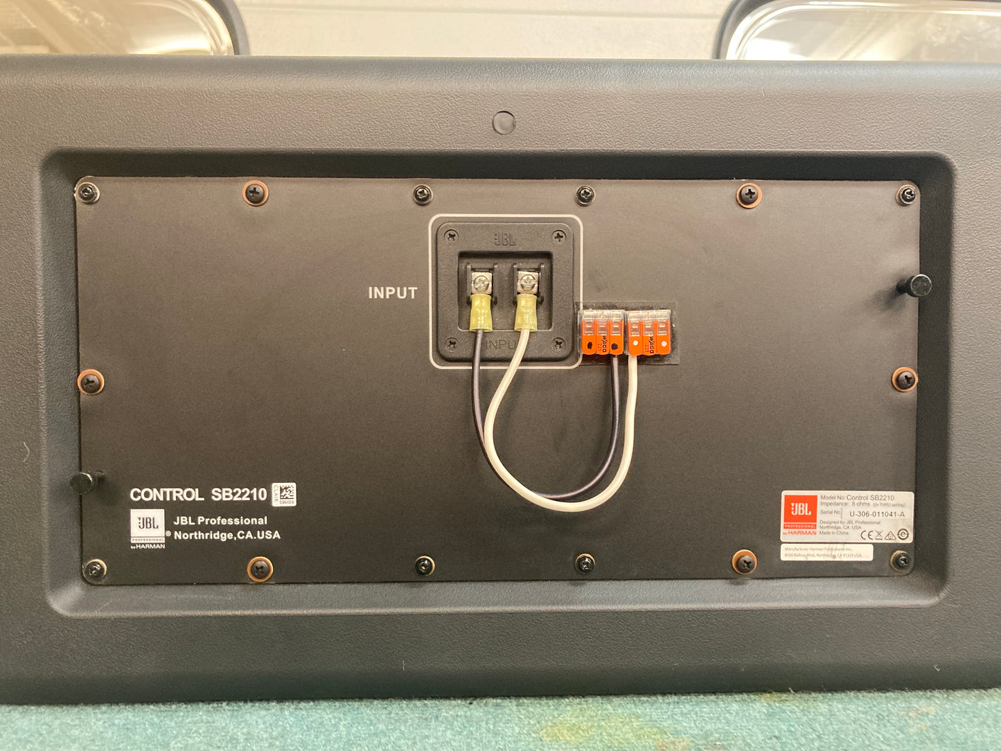 JBL SB2210 Subwoofer, JBL SB2210 Sub, JBL Compact Subwoofer, JBL SB2210 Compact Subwoofer, JBL Subwoofer, JBL Dual 10" Sub, JBL Dual 10" Subwoofer, We Sell Professional Audio Equipment. Audio Systems, Amplifiers, Consoles, Mixers, Electronics, Entertainment, Live Sound.