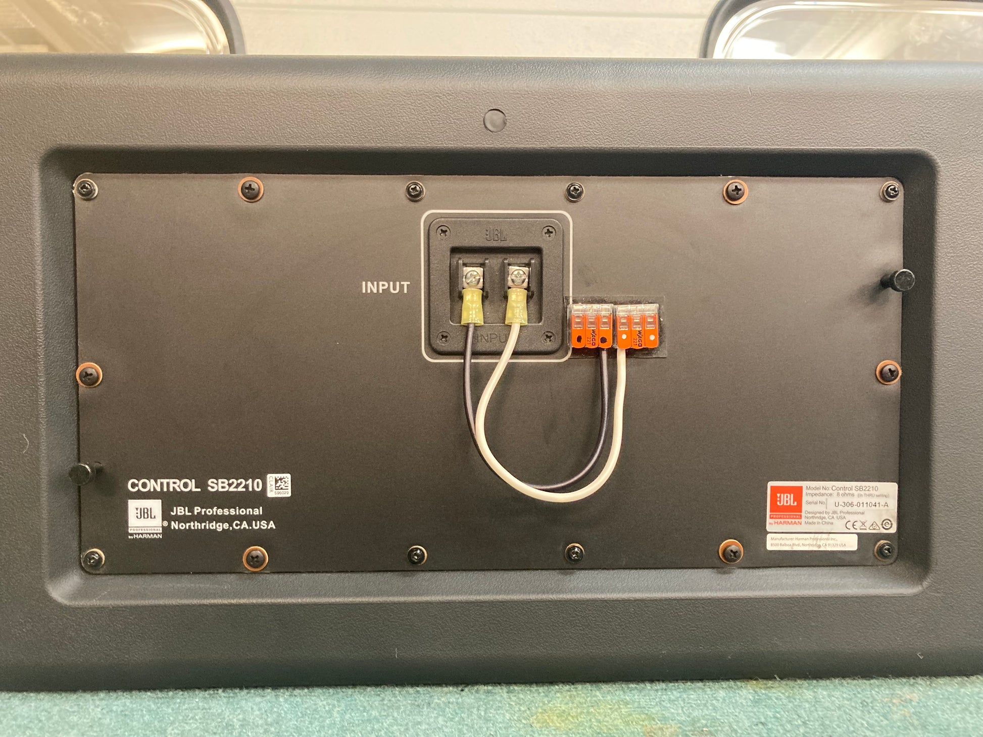 JBL SB2210 Subwoofer, JBL SB2210 Sub, JBL Compact Subwoofer, JBL SB2210 Compact Subwoofer, JBL Subwoofer, JBL Dual 10" Sub, JBL Dual 10" Subwoofer, We Sell Professional Audio Equipment. Audio Systems, Amplifiers, Consoles, Mixers, Electronics, Entertainment, Live Sound.