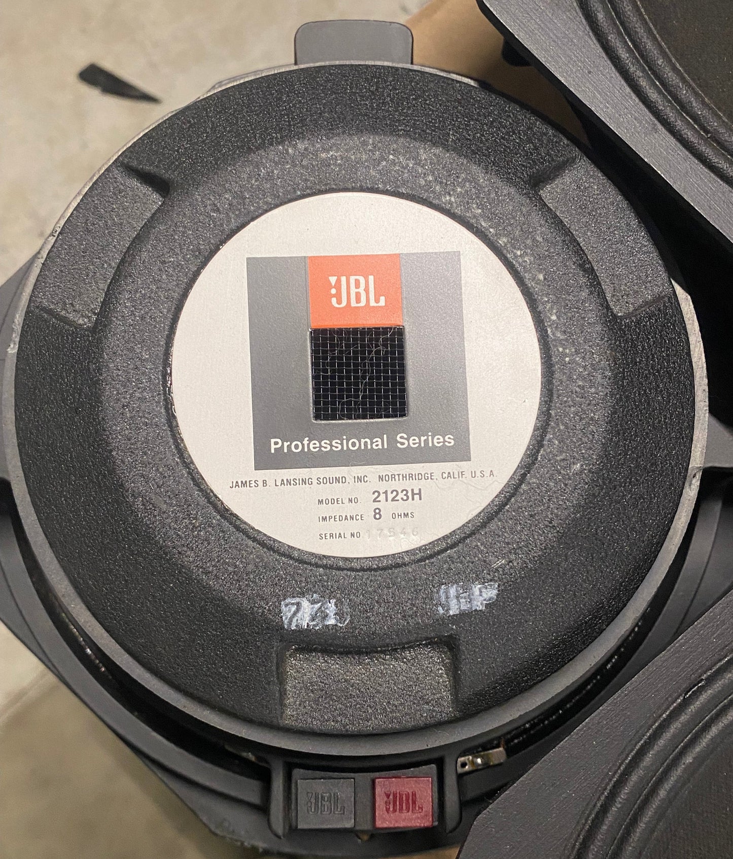 JBL 2123H 10" Midrange Transducer, JBL 2123H Midrange Transducer, JBL 2123H 10" Transducer, JBL 2123H, 10" JBL Speaker, We Sell Professional Audio Equipment. Audio Systems, Amplifiers, Consoles, Mixers, Electronics, Entertainment, Live Sound.