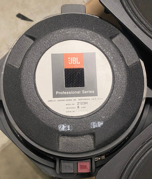 JBL 2123H 10" Midrange Transducer, JBL 2123H Midrange Transducer, JBL 2123H 10" Transducer, JBL 2123H, 10" JBL Speaker, We Sell Professional Audio Equipment. Audio Systems, Amplifiers, Consoles, Mixers, Electronics, Entertainment, Live Sound.