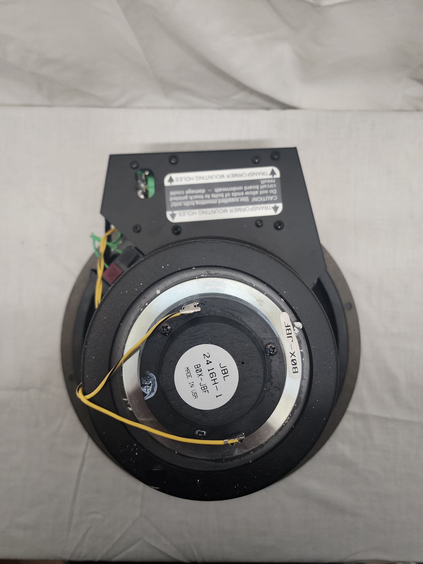 JBL Sub, JBL 12", 12" Driver, 12", JBL 2152H, JBL Coaxial Transducer 12", We Sell Professional Audio Equipment. Audio Systems, Amplifiers, Consoles, Mixers, Electronics, Entertainment, Live Sound.
