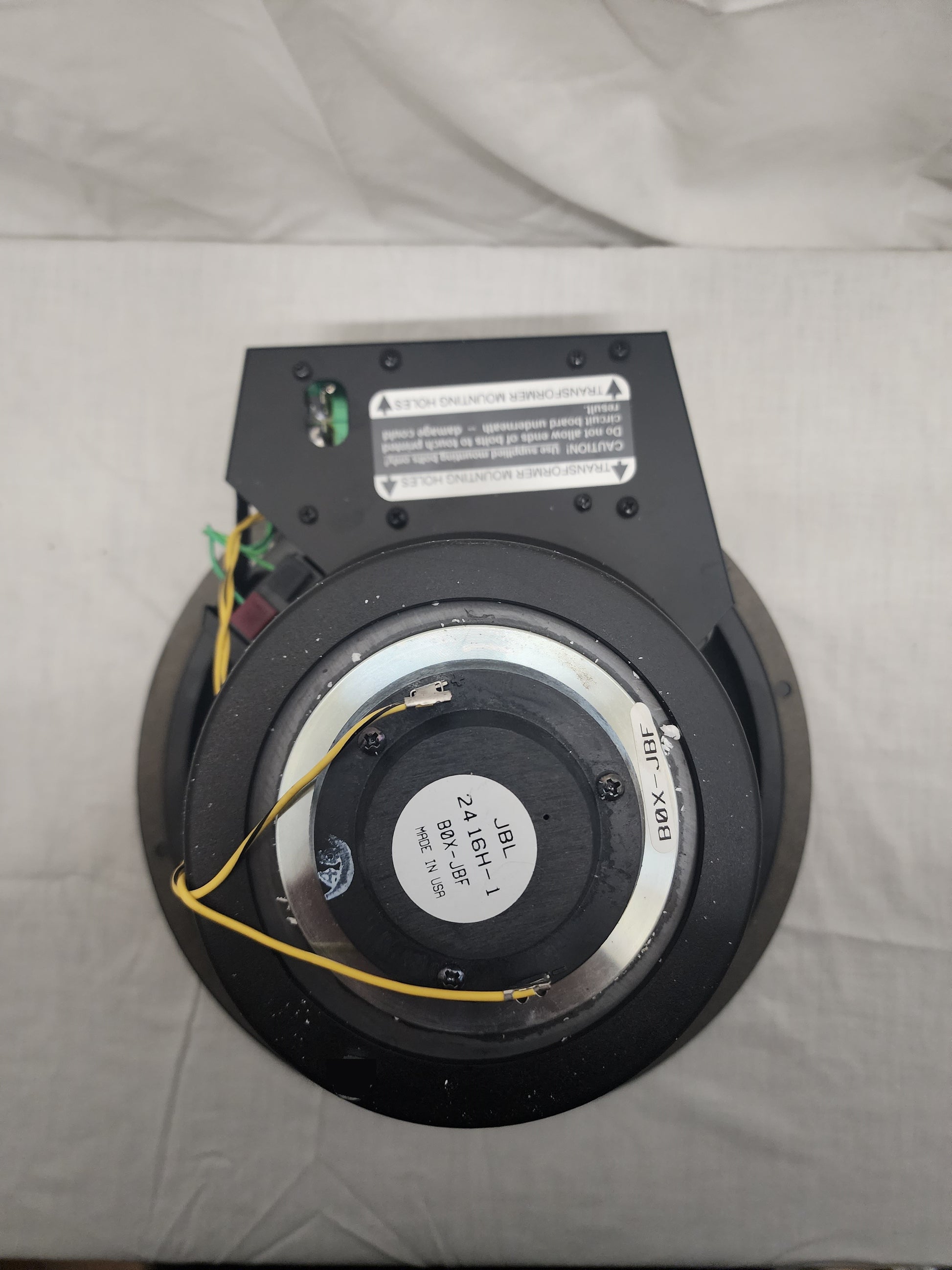 JBL Sub, JBL 12", 12" Driver, 12", JBL 2152H, JBL Coaxial Transducer 12", We Sell Professional Audio Equipment. Audio Systems, Amplifiers, Consoles, Mixers, Electronics, Entertainment, Live Sound.