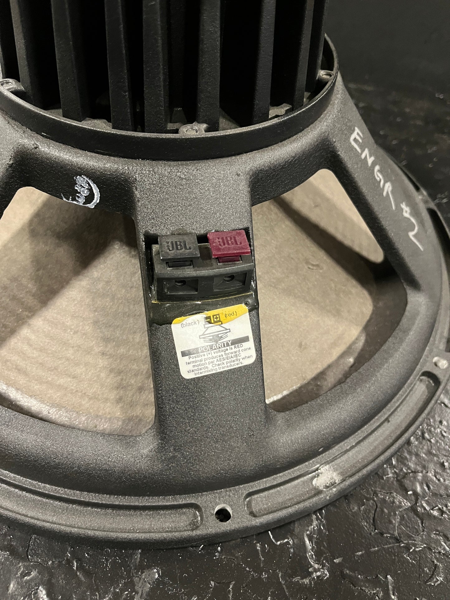 JBL 2255HPL Low Frequency, JBL 2255HPL 15" Low Frequency Woofer, JBL Speaker for Vertec VT4889, We Sell Professional Audio Equipment. Audio Systems, Amplifiers, Consoles, Mixers, Electronics, Entertainment, Live Sound.