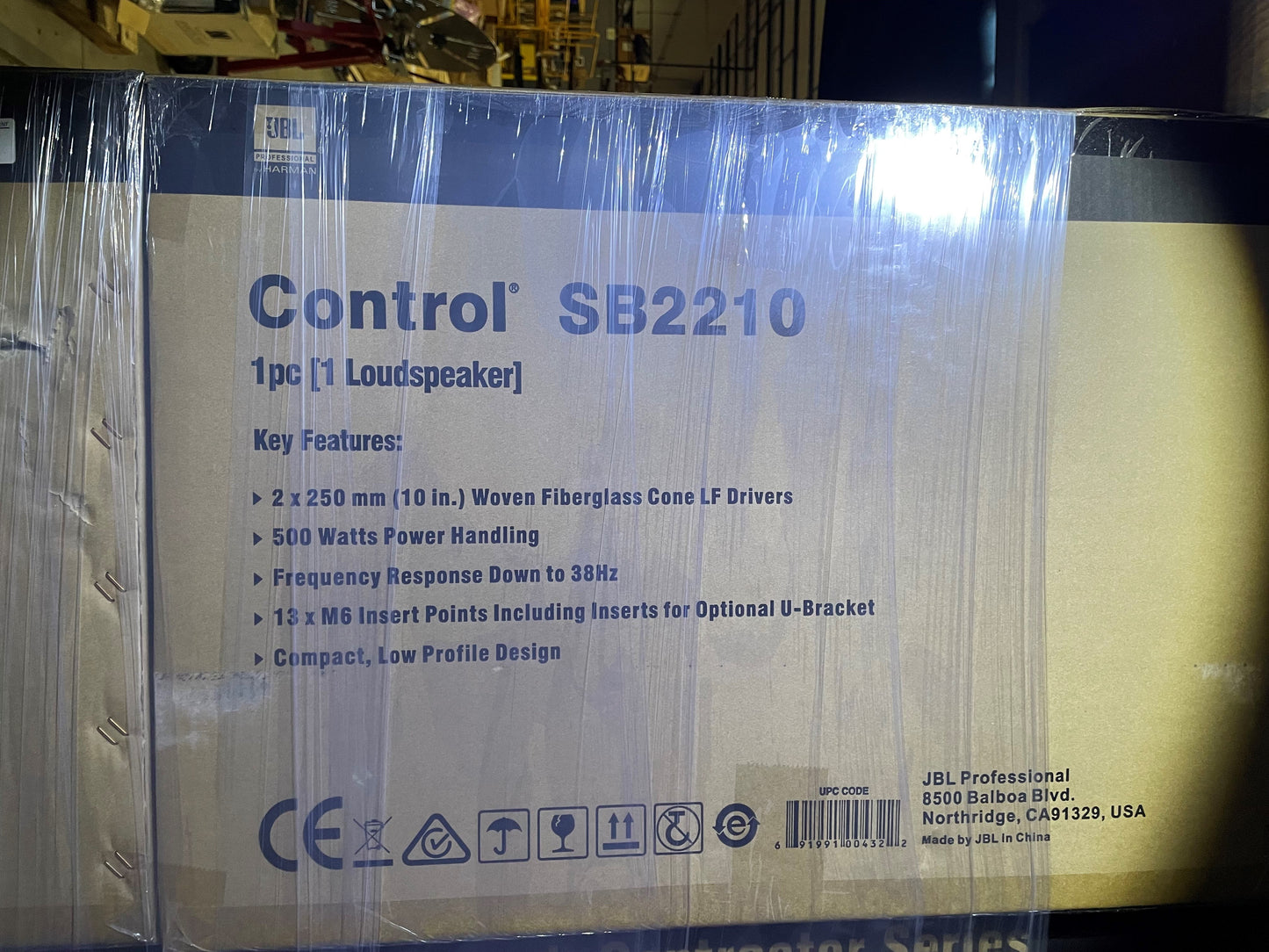 JBL SB2210 Subwoofer, JBL SB2210 Sub, JBL Compact Subwoofer, JBL SB2210 Compact Subwoofer, JBL Subwoofer, JBL Dual 10" Sub, JBL Dual 10" Subwoofer