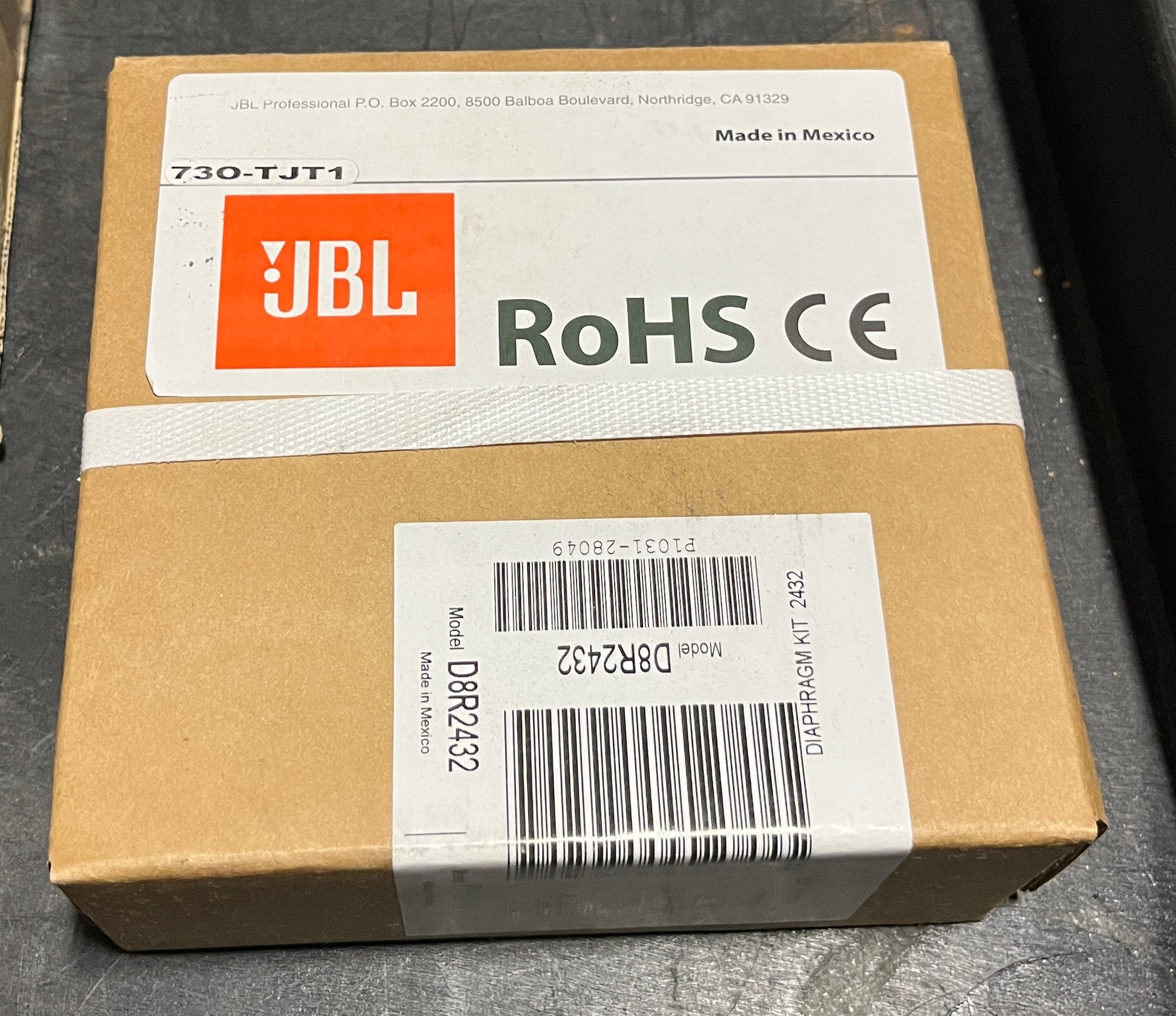 JBL Factory Diaphragm, JBL D8R2432 Speaker Diaphragm, JBL Factory Speaker Diaphragm for 2432, We Sell Professional Audio Equipment. Audio Systems, Amplifiers, Consoles, Mixers, Electronics, Entertainment, Live Sound.
