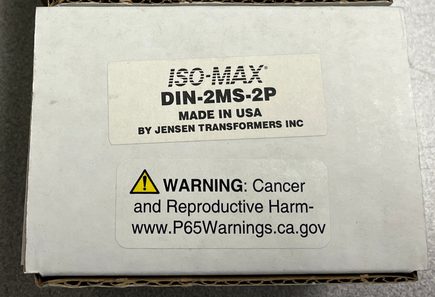 Jensen Transformers Iso-Max 2 Channel Mic Splitter, Jensen Transformer DIN-2MS-2P 2 Channel Mic Splitter, DIN-2MS-2P Jensen Transformers, We Sell Professional Audio Equipment. Audio Systems, Amplifiers, Consoles, Mixers, Electronics, Entertainment, Live Sound.