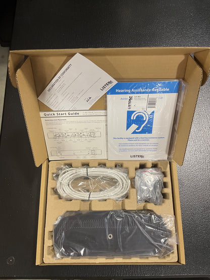 New Listen Technologies LA-141, IR Expansion Radiator for LT-84, NIB for Sale. We Sell Professional Audio Equipment. Audio Systems, Amplifiers, Consoles, Mixers, Electronics, Entertainment, Sound, Live.