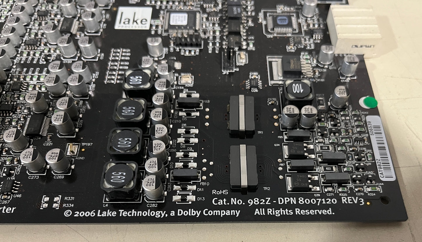 Dolby Lake Processor Quad A/D Converter, Dolby Lake, Dolby, Dolby Lake Processor Input Card, Dolby Input Card. We Sell Professional Audio Equipment. Audio Systems, Amplifiers, Consoles, Mixers, Electronics, Entertainment, Live Sound.