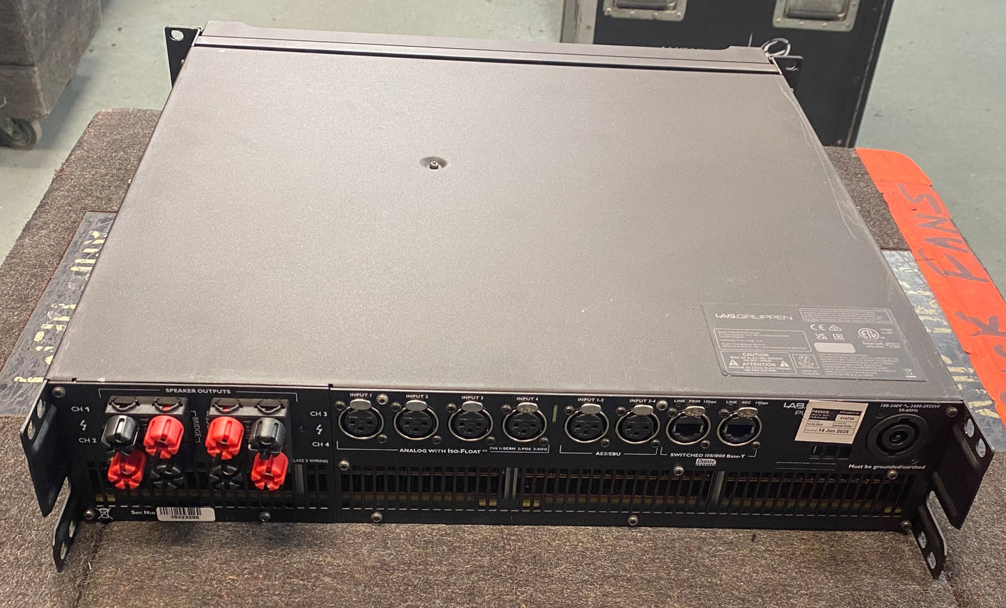 Lab Gruppen PLM 20K44, Lab Gruppen 4 Channel Amplifier, Lab Gruppen PLM 20K44 4 Channel Amplifier, Lake Amplifier, Lake Processing PLM 20K44, We Sell Professional Audio Equipment. Audio Systems, Amplifiers, Consoles, Mixers, Electronics, Entertainment, Live Sound.