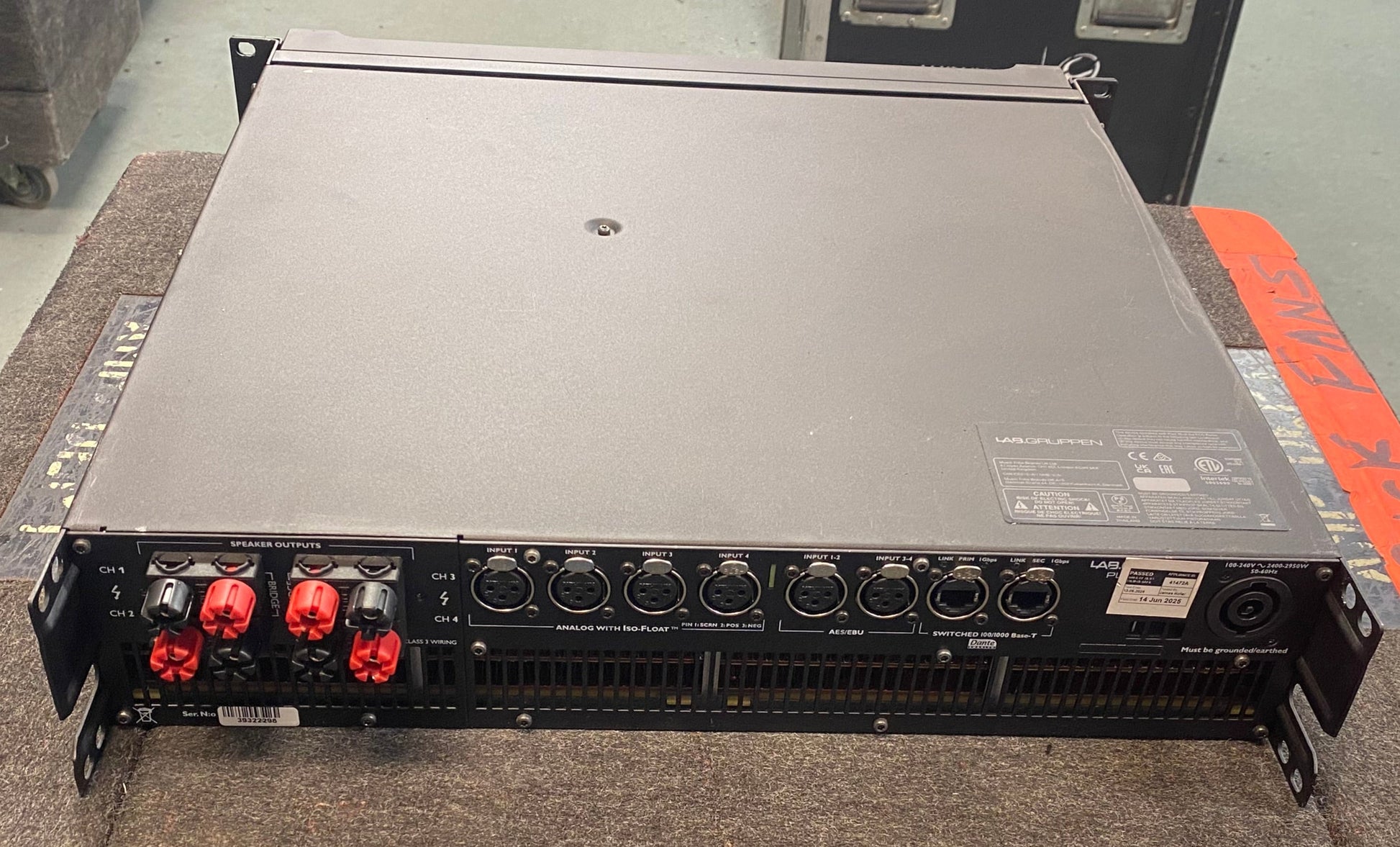 Lab Gruppen PLM 20K44, Lab Gruppen 4 Channel Amplifier, Lab Gruppen PLM 20K44 4 Channel Amplifier, Lake Amplifier, Lake Processing PLM 20K44, We Sell Professional Audio Equipment. Audio Systems, Amplifiers, Consoles, Mixers, Electronics, Entertainment, Live Sound.