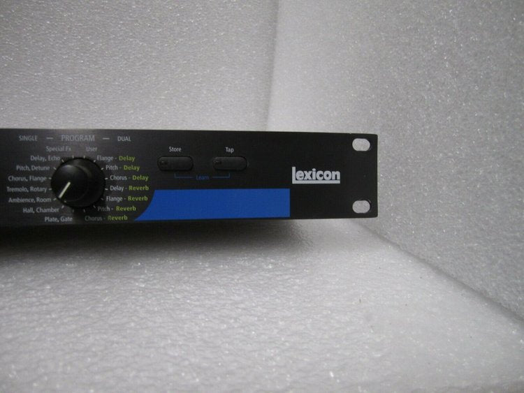 Digital Effects Processor, Digital Audio System Processor, Lexicon MPX100. Lexicon MPX100 FX Unit, Lexicon MPX100 Dual Channel, Lexicon Rack Gear, Lexicon FX Gear, We Sell Professional Audio Equipment. Audio Systems, Amplifiers, Consoles, Mixers, Electronics, Entertainment, Live Sound.