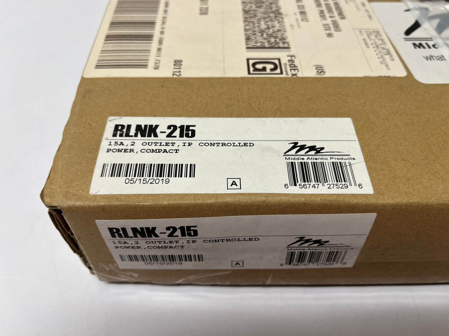 Middle Atlantic RLINK-215, Middle Atlantic IP controlled 2 Outlet Racklink, Middle Atlantic AC Power Module, We Sell Professional Audio Equipment. Audio Systems, Amplifiers, Consoles, Mixers, Electronics, Entertainment, Live Sound