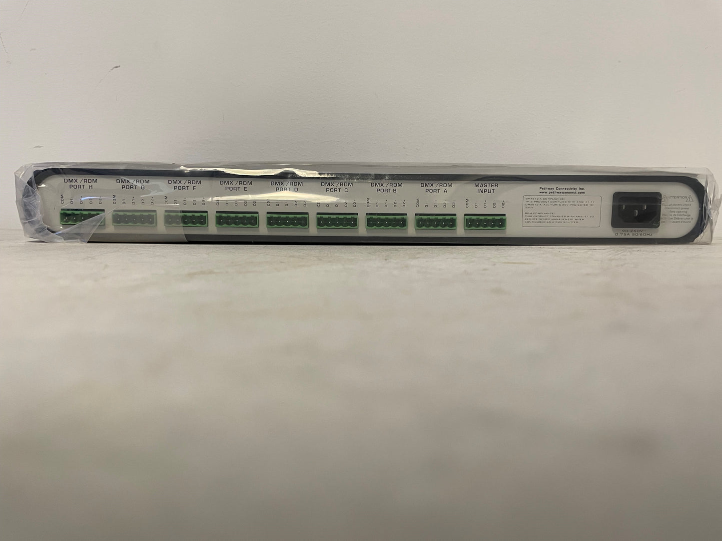 New Pathway DMX Repeater, Pro Series, RDM Equipped, Model 9115, Opened Box for Sale. We Sell Professional Audio Equipment. Audio Systems, Amplifiers, Consoles, Mixers, Electronics, Entertainment, Sound, Live.