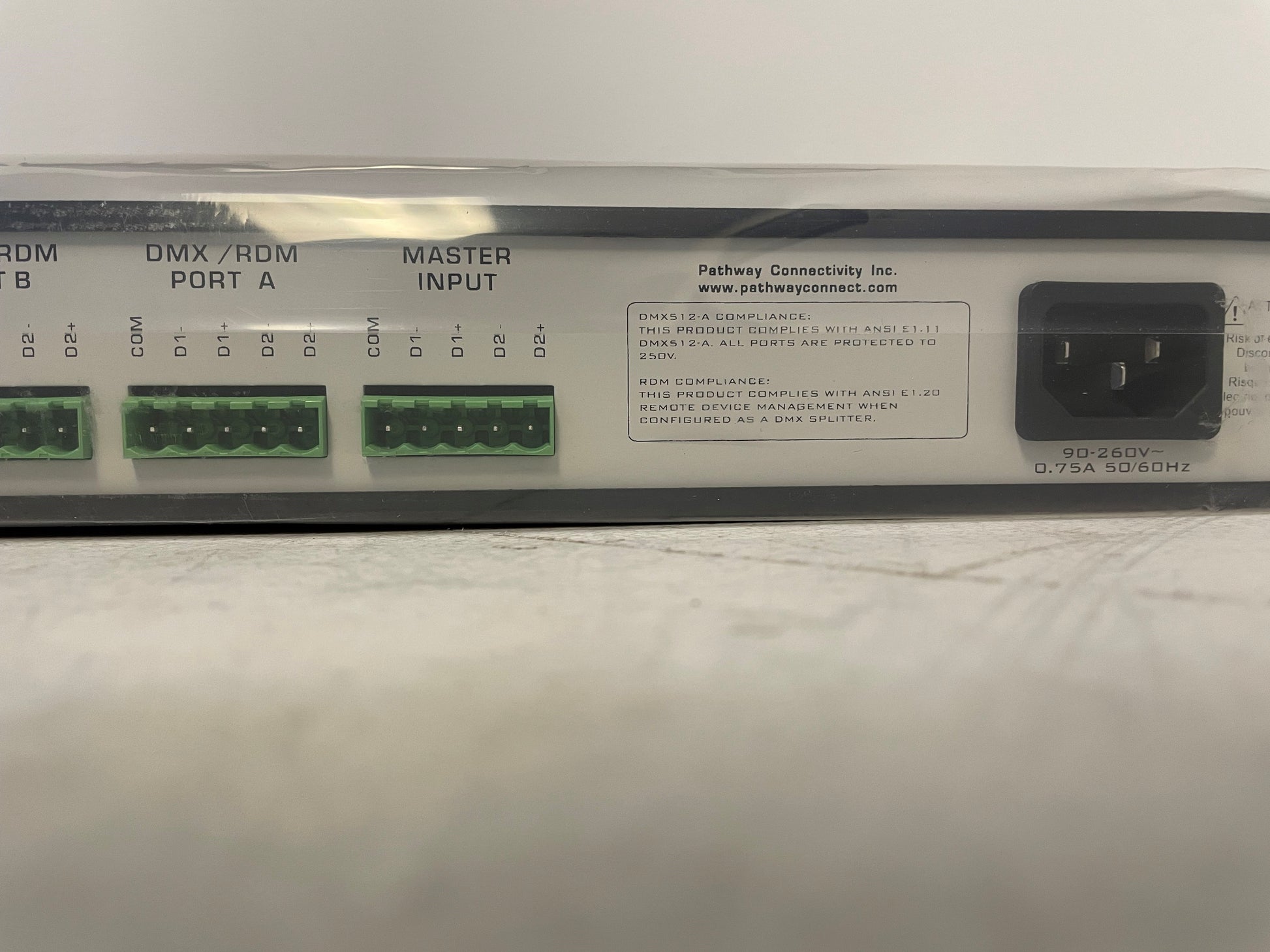 New Pathway DMX Repeater, Pro Series, RDM Equipped, Model 9115, Opened Box for Sale. We Sell Professional Audio Equipment. Audio Systems, Amplifiers, Consoles, Mixers, Electronics, Entertainment, Sound, Live.