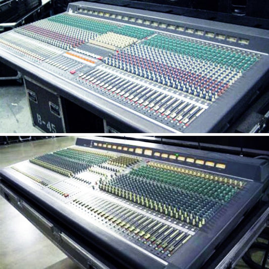 Used Yamaha PM4000/48 & Yamaha PM4000M/52 Mixing Consoles (2) Lot of Two (2) for Sale. We Sell Professional Audio Equipment. Audio Systems, Amplifiers, Consoles, Mixers, Electronics, Entertainment, Sound, Live.