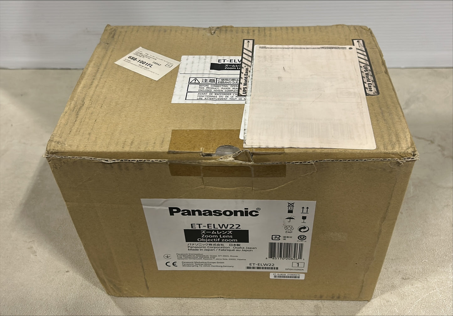 Panasonic ET-ELW22 Projector Short Throw Zoom Lens, ET-ELW22 Lens, Panasonic ET-ELW22 Projector Zoom Lens, Panasonic Zoom Lens, Panasonic ET-ELW22 Zoom Lens, We Sell Professional Audio Equipment. Audio Systems, Amplifiers, Consoles, Mixers, Electronics, Entertainment, Live Sound