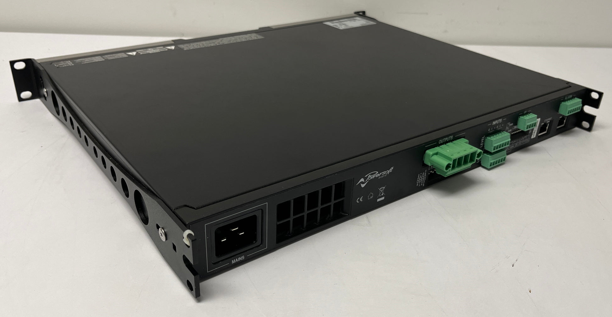 Powersoft Duecanali 804 DSP+D, Powersoft 2-Channel Amplifier with DSP and Dante, Powersoft Pro Amp Duecanali 804, Powersoft 800W Amplifier, We Sell Professional Audio Equipment. Audio Systems, Amplifiers, Consoles, Mixers, Electronics, Entertainment, Live Sound