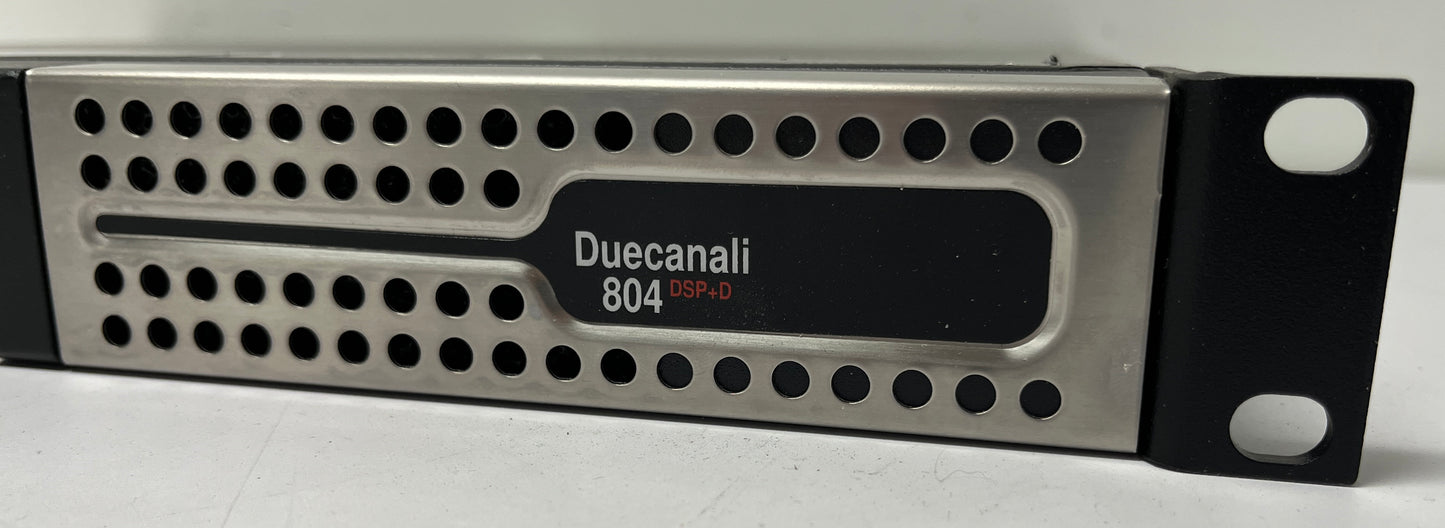 Powersoft Duecanali 804 DSP+D, Powersoft 2-Channel Amplifier with DSP and Dante, Powersoft Pro Amp Duecanali 804, Powersoft 800W Amplifier, We Sell Professional Audio Equipment. Audio Systems, Amplifiers, Consoles, Mixers, Electronics, Entertainment, Live Sound