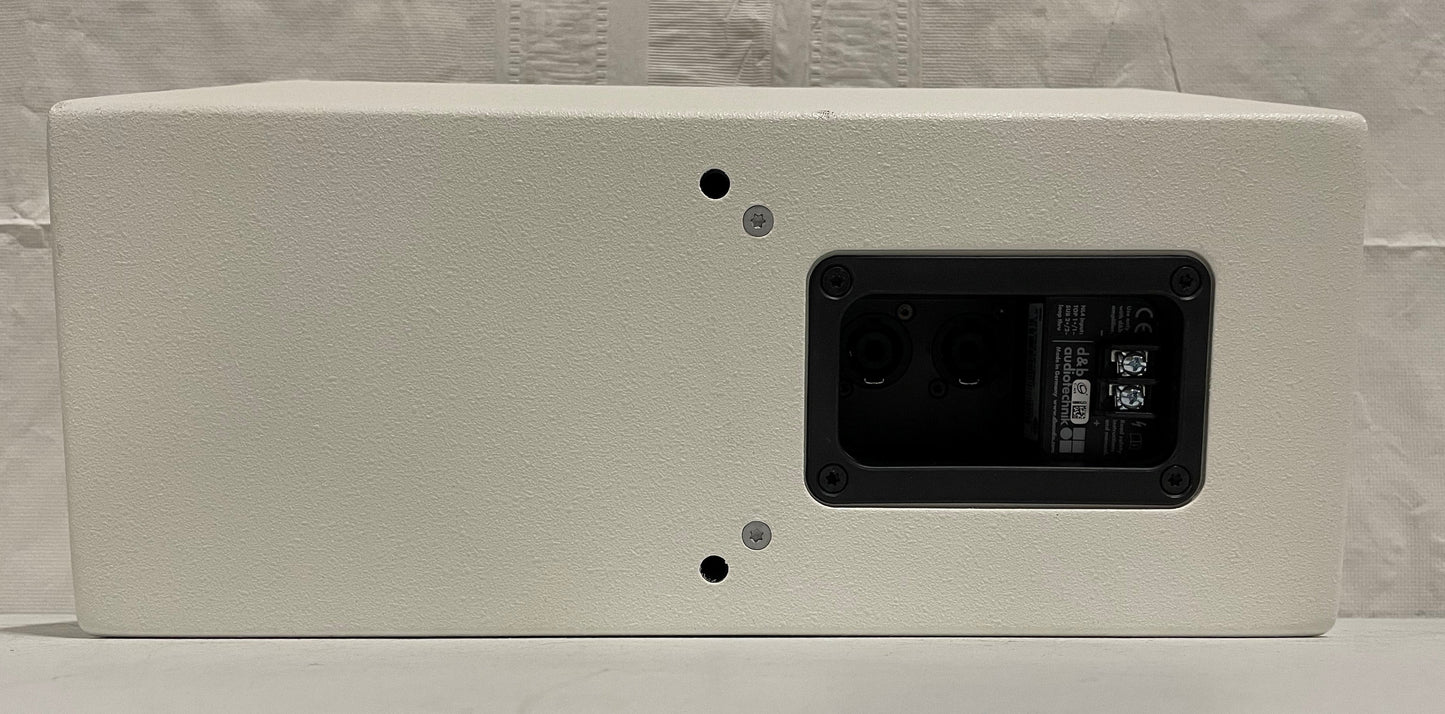 Pre-Owned d&b 8S Speakers, White, for Sale. We Sell Professional Audio Equipment. Audio Systems, Amplifiers, Consoles, Mixers, Electronics, Entertainment, Sound, Live.
