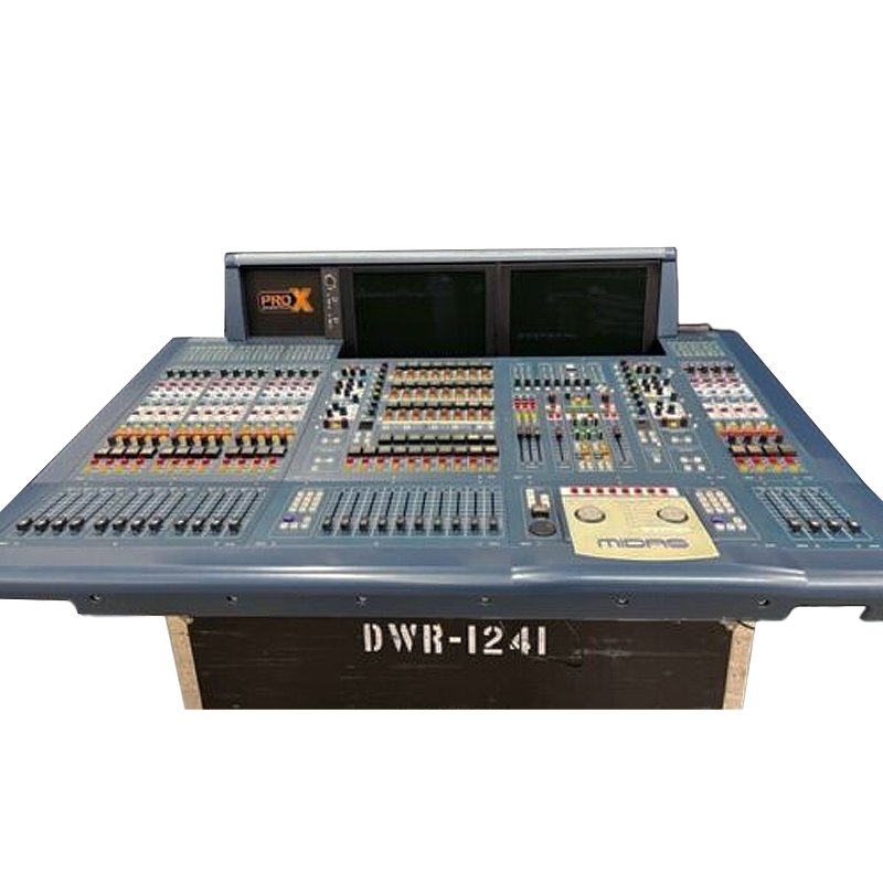 Used Midas Pro X Control Surface & NEUTRON Engine, w/Touring Case for Sale. We Sell Professional Audio Equipment. Audio Systems, Amplifiers, Consoles, Mixers, Electronics, Entertainment, Sound, Live.