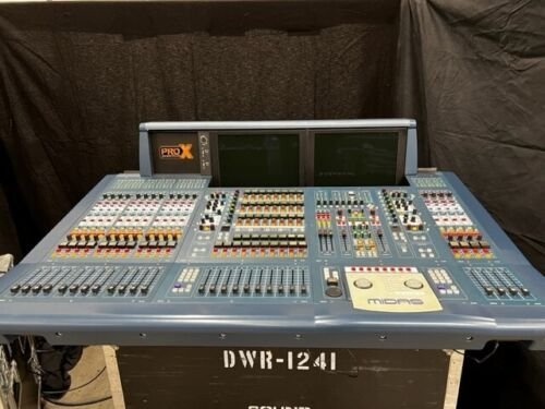 Used Midas Pro X Control Surface & NEUTRON Engine, w/Touring Case for Sale. We Sell Professional Audio Equipment. Audio Systems, Amplifiers, Consoles, Mixers, Electronics, Entertainment, Sound, Live.