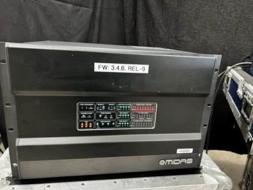 Used Midas Pro X Control Surface & NEUTRON Engine, w/Touring Case for Sale. We Sell Professional Audio Equipment. Audio Systems, Amplifiers, Consoles, Mixers, Electronics, Entertainment, Sound, Live.