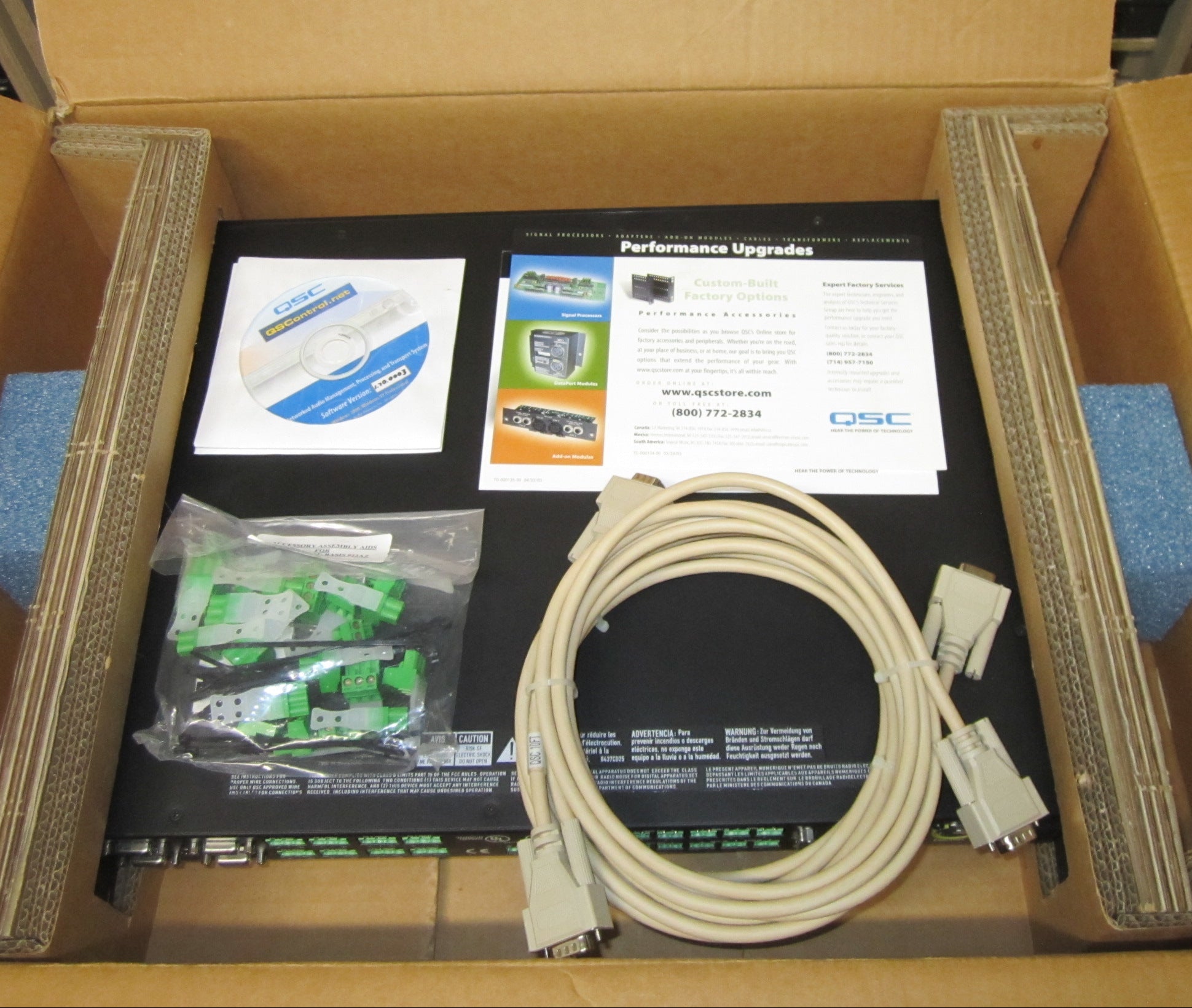 QSC Basis 922AZ Processor, QSC Processor, QSC Digital Audio Processor, QSC 922AZ Digital Audio Processor, We Sell Professional Audio Equipment. Audio Systems, Amplifiers, Consoles, Mixers, Electronics, Entertainment, Live Sound