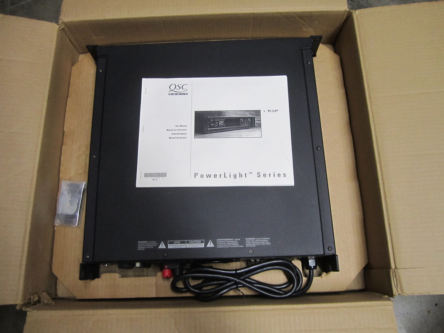 QSC Powerlight 2.0 HV Amplifier, QSC Powerlight 2.0 HV, QSC PL2.0 HV Amplifier, We Sell Professional Audio Equipment. Audio Systems, Amplifiers, Consoles, Mixers, Electronics, Entertainment, Live Sound