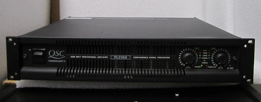 QSC Powerlight 236A Amplifier, QSC Amplifier, QSC Power Amplifier, QSC 236A, We Sell Professional Audio Equipment. Audio Systems, Amplifiers, Consoles, Mixers, Electronics, Entertainment, Live Sound