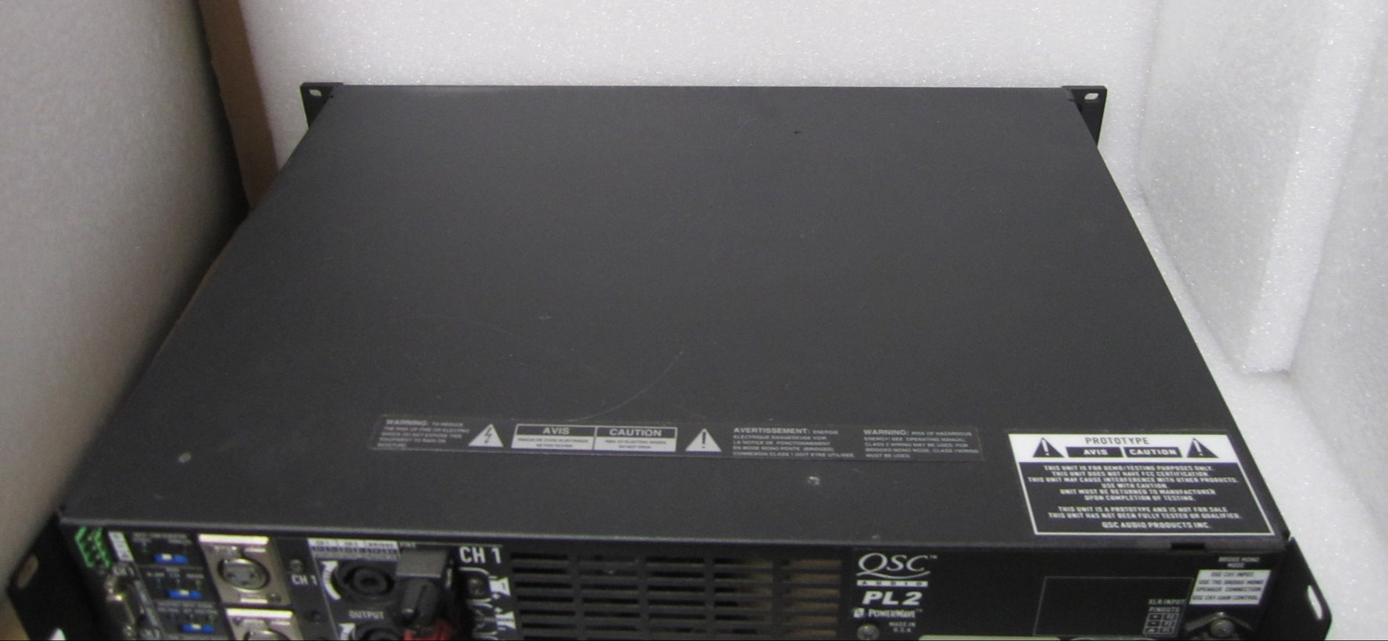 QSC Powerlight 236A Amplifier, QSC Amplifier, QSC Power Amplifier, QSC 236A, We Sell Professional Audio Equipment. Audio Systems, Amplifiers, Consoles, Mixers, Electronics, Entertainment, Live Sound