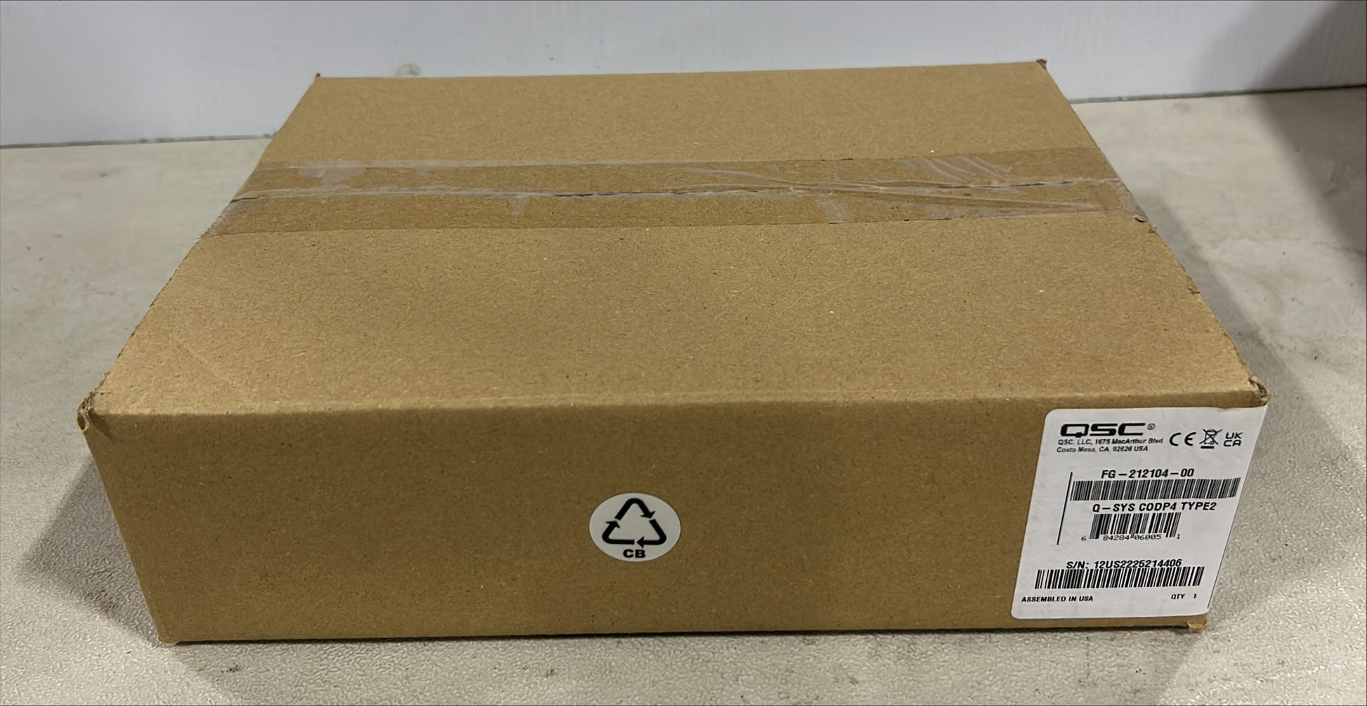 QSC Q-SYS CODP4 Card, Q-SYS 4-Channel Output Card, QSC 2x Dataport Output Card, We Sell Professional Audio Equipment. Audio Systems, Amplifiers, Consoles, Mixers, Electronics, Entertainment, Live Sound.
