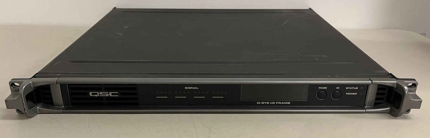 QSC Q-SYS I/O Frame, QSC I/O Frame Type 2, QSC Q-SYS I/O Frame Cards, Q-SYS CIML4 Card, Q-SYS COL4 Card, We Sell Professional Audio Equipment. Audio Systems, Amplifiers, Consoles, Mixers, Electronics, Entertainment, Live Sound