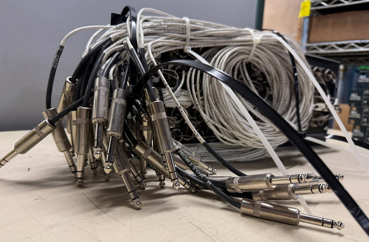 Radial Engineering 16 Input I/O Panel for Venue FOH Rack, Radial Engineering I/O Panel, 16 Input/Output Panel, Radial Engineering Patchbay, Radial Engineering Panel. We Sell Professional Audio Equipment. Audio Systems, Amplifiers, Consoles, Mixers, Electronics, Entertainment, Live Sound.