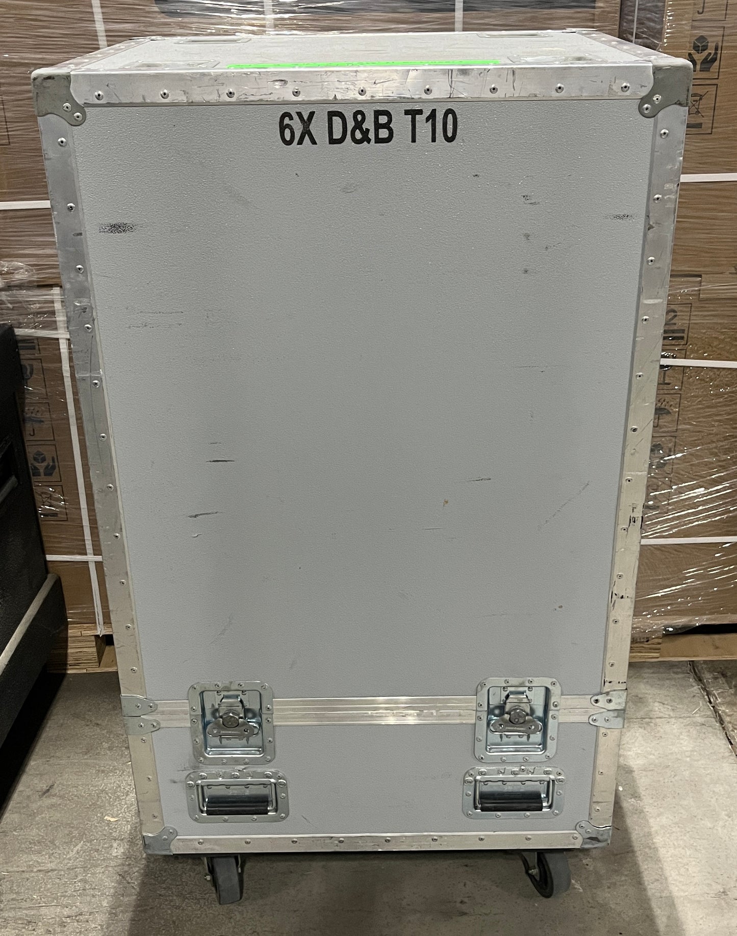 Road Case for d&b T10 Speakers, Road Flight Touring Case with Wheels, Road Case for 6 d&b T10 Speakers, We Sell Professional Audio Equipment. Audio Systems, Amplifiers, Consoles, Mixers, Electronics, Entertainment, Live Sound.