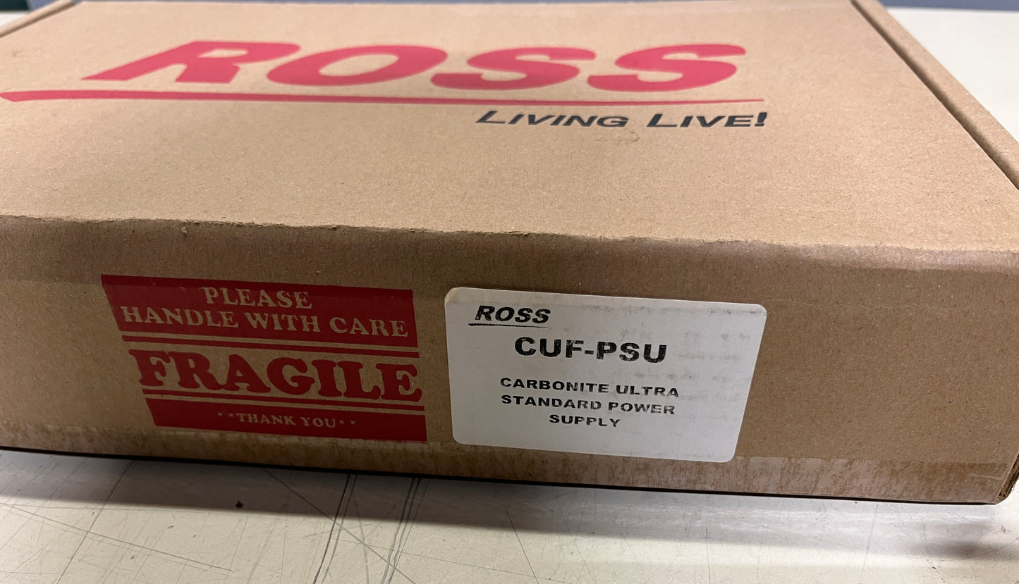 Ross CUF-PSU Carbonite Ultra Standard Power Supply - 12V DC, Ross CUF-PSU Power Supply, Ross Power Supply, Ross 12V DC Power Supply, Ross Carbonite Ultra Standard. We Sell Professional Audio Equipment. Audio Systems, Amplifiers, Consoles, Mixers, Electronics, Entertainment, Live Sound.