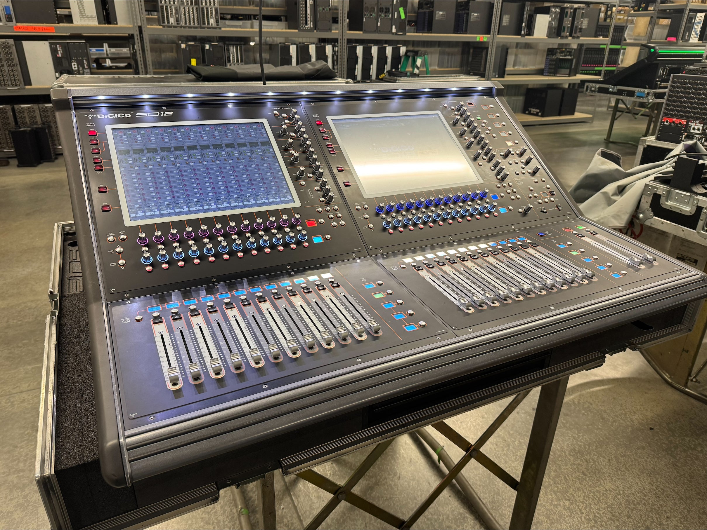 DiGiCo SD12 Console Package with Fiber – CLAIR Used Gear