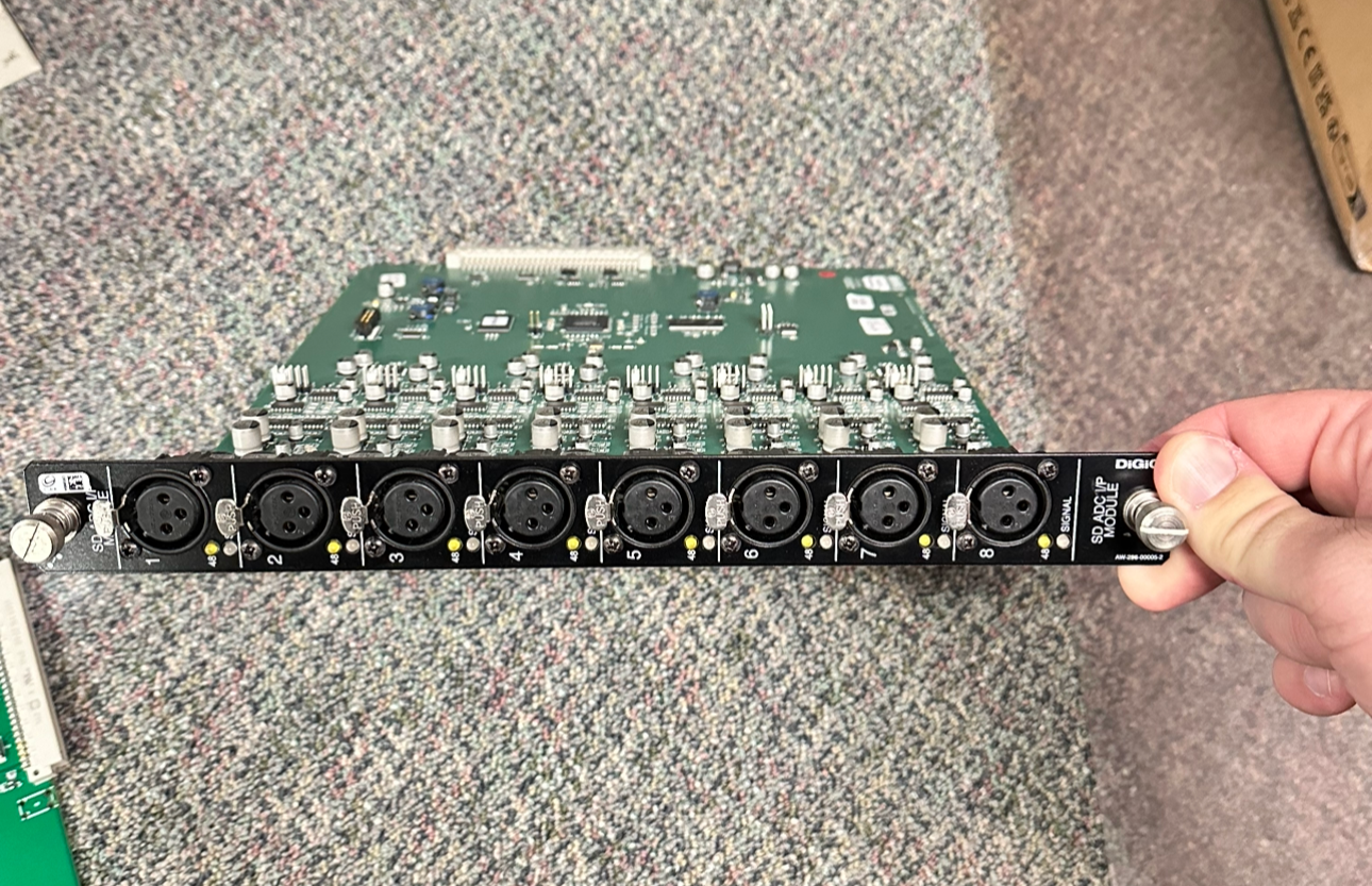 DiGiCo Card, DiGiCo Input Card, DiGiCo Analog Mic Card, Digico Analog Line Card, Digico Analog Mic Input Card, Digico Analog Line Input Card, Digico 24 Bit Input Card, Digico 24 Bit Line Input Card, Card for Digico SD Rack, Digico SD Rack Input Card, Digico SD Rack Analog Input Card, Digico Analog Input Card for SD Rack, Digico Analog Input Card for SD Mini Rack, Digico Input Card for D2 Rack, Input Line/Mic Card for Digico Stage Rack, Digico Analog Input Card, We Sell Professional Audio Equipment. Audio