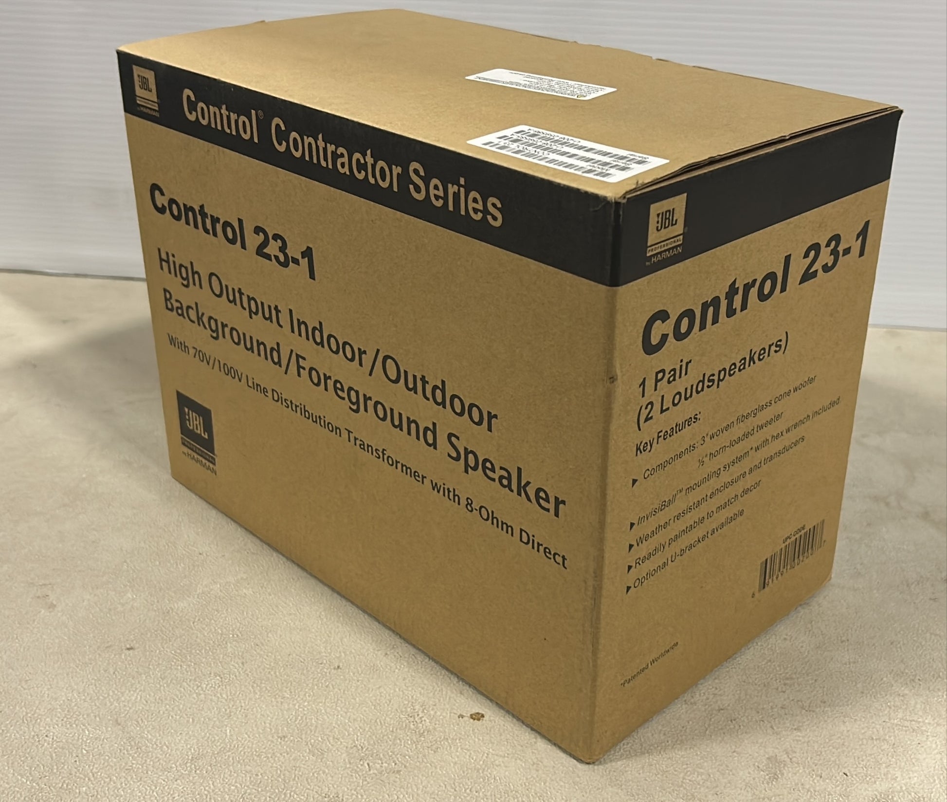 JBL 2-Way Indoor/Outdoor Speaker, JBL Ultra-Compact 2-Way Speaker, JBL Compact Outdoor Speaker, JBL Compact Indoor Speaker, We Sell Professional Audio Equipment. Audio Systems, Amplifiers, Consoles, Mixers, Electronics, Entertainment, Live Sound