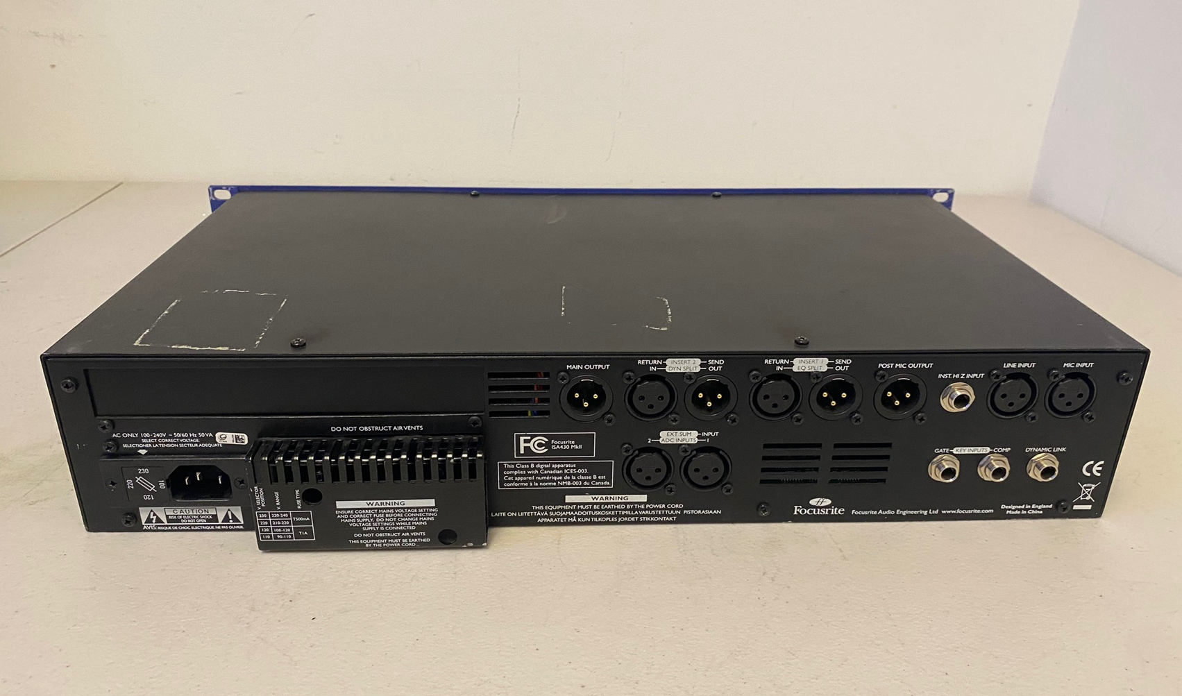 Focusrite ISA 430 MKII, Focusrite Producer Pack, Focusrite and Neve, 230v Outboard Gear, Focusrite MKII, We Sell Professional Audio Equipment. Audio Systems, Amplifiers, Consoles, Mixers, Electronics, Entertainment, Live Sound.