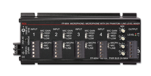 Radio Design Labs FP-MX4 Mic-Line Mixer