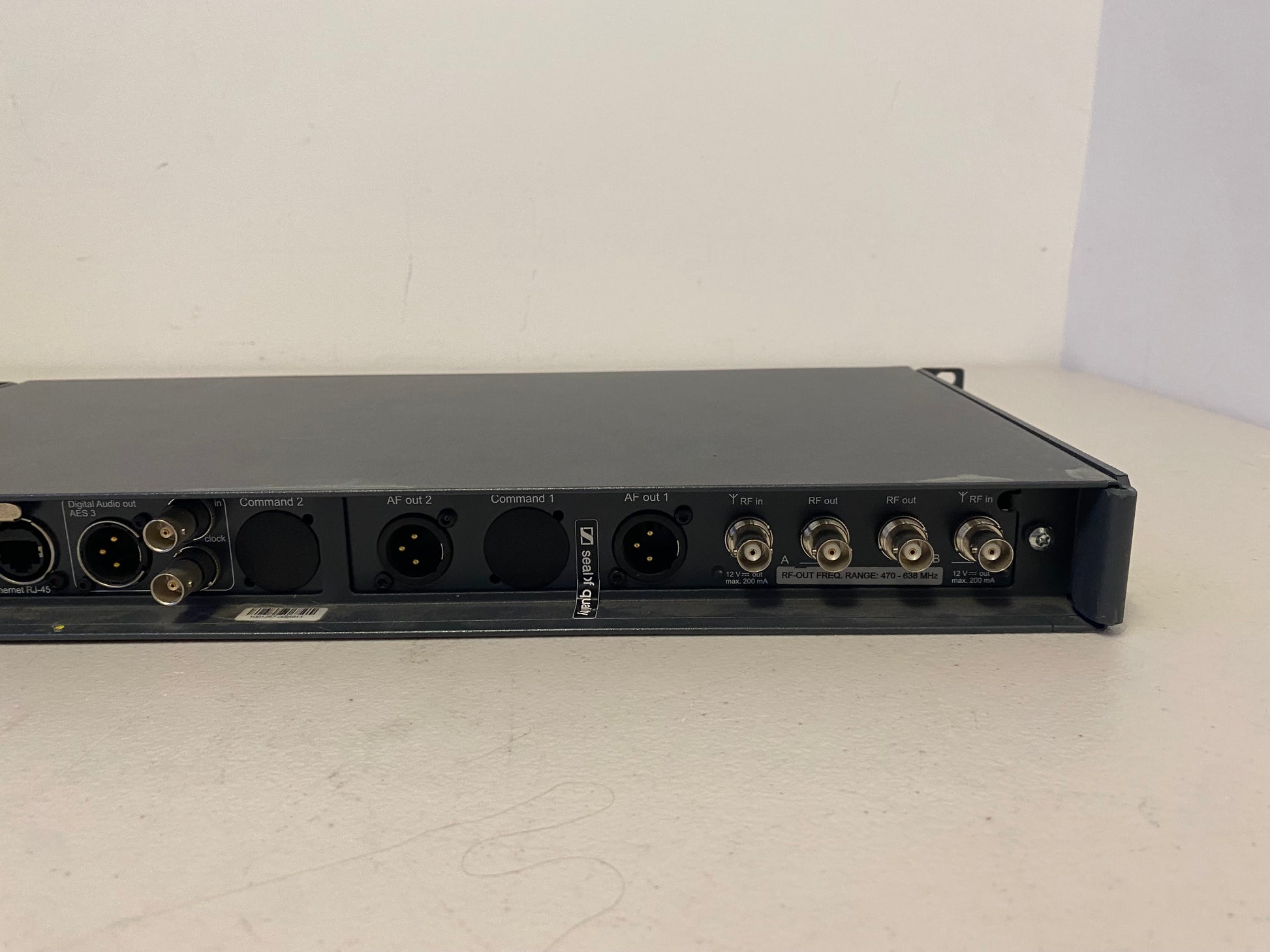 Sennheiser EM 3732-II Package, Sennheiser SKM 5200-II Package, Sennheiser L Band Package, Sennheiser Receiver and Transmitter Package L Band, Sennheiser EM 3732-II Receiver Mics, Sennheiser SKM 5200-II Rack Unit, We Sell Professional Audio Equipment. Audio Systems, Amplifiers, Consoles, Mixers, Electronics, Entertainment, Live Sound.