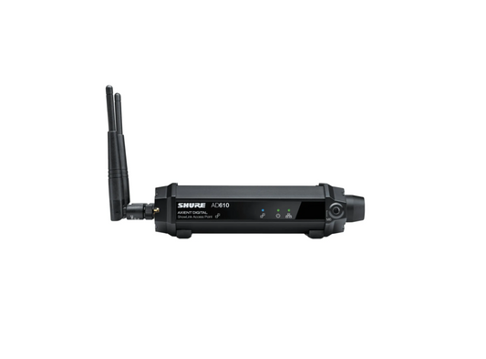 Shure AD610 Diversity ShowLink Access Point, Shure AD610 Access Point, Shure Access Point, Shure AD610, We Sell Professional Audio Equipment. Audio Systems, Amplifiers, Consoles, Mixers, Electronics, Entertainment, Live Sound