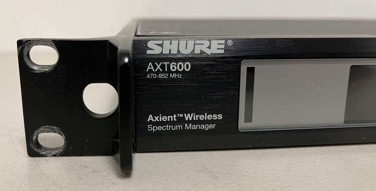 Shure Axient AXT600, Shure Spectrum Manager, Shure Axient AXT600 Spectrum Manager, Shure AXT600, We Sell Professional Audio Equipment. Audio Systems, Amplifiers, Consoles, Mixers, Electronics, Entertainment, Live Sound.