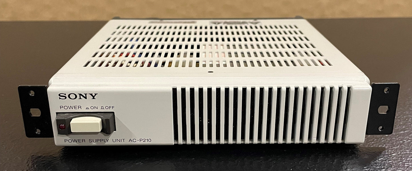 SONY AC-P210 Power Supply. We Sell Professional Audio Equipment. Audio Systems, Amplifiers, Consoles, Mixers, Electronics, Entertainment, Live Sound.