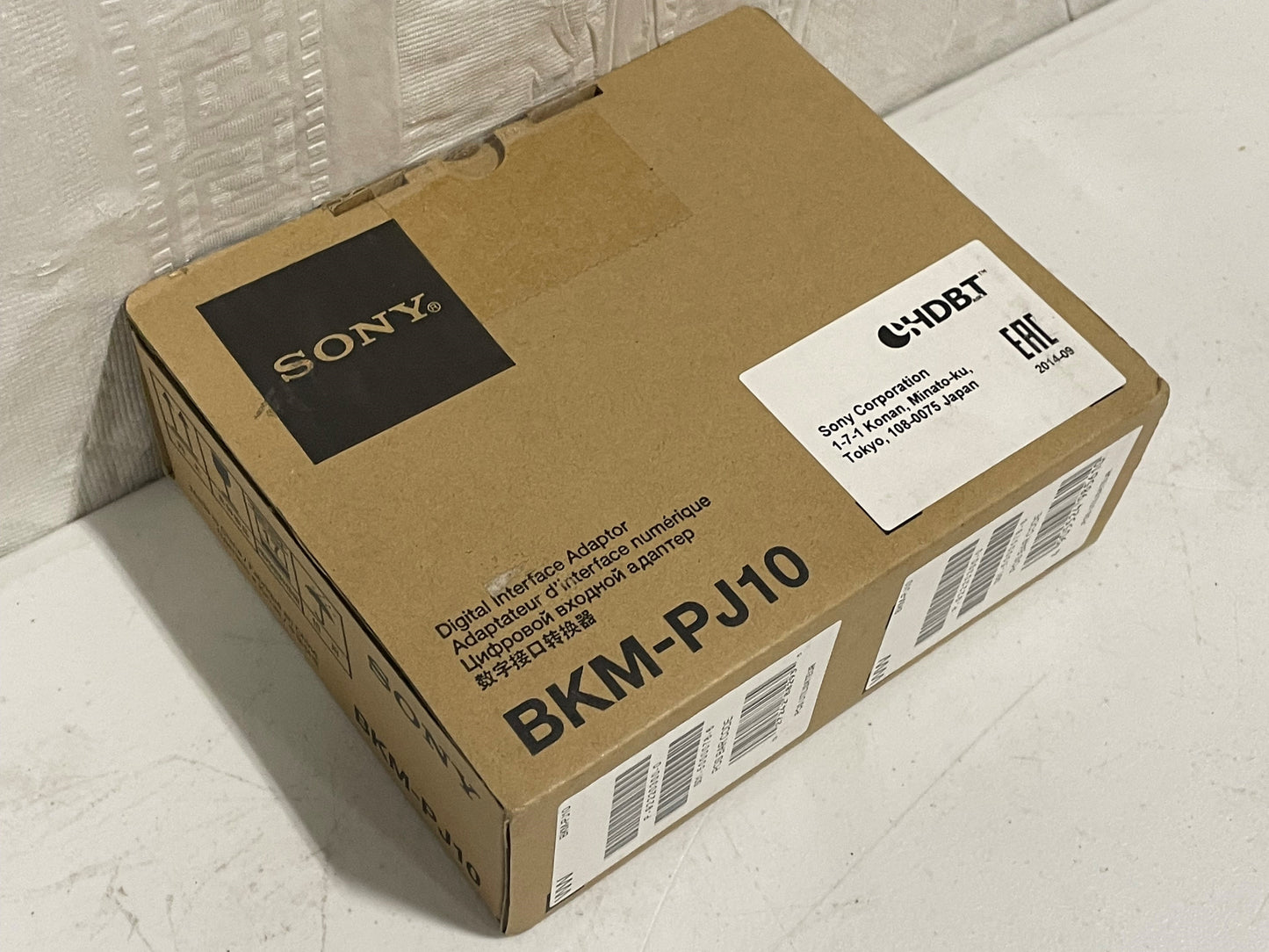 Sony HDBaseT Digital Interface Adaptor, BKM-PJ10, NIB for Sale. We Sell Professional Audio Equipment. Audio Systems, Amplifiers, Consoles, Mixers, Electronics, Entertainment, Live Sound.